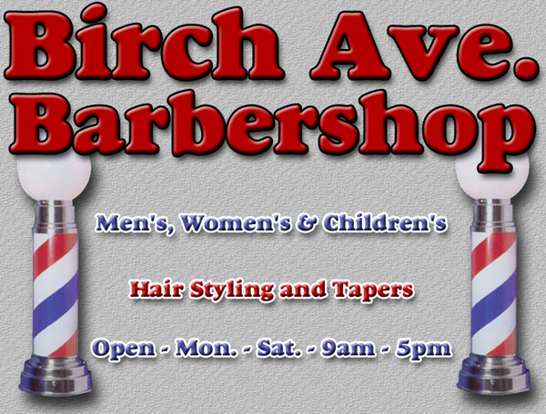 Birch Ave. Barbershop, 100 Mile House, BC